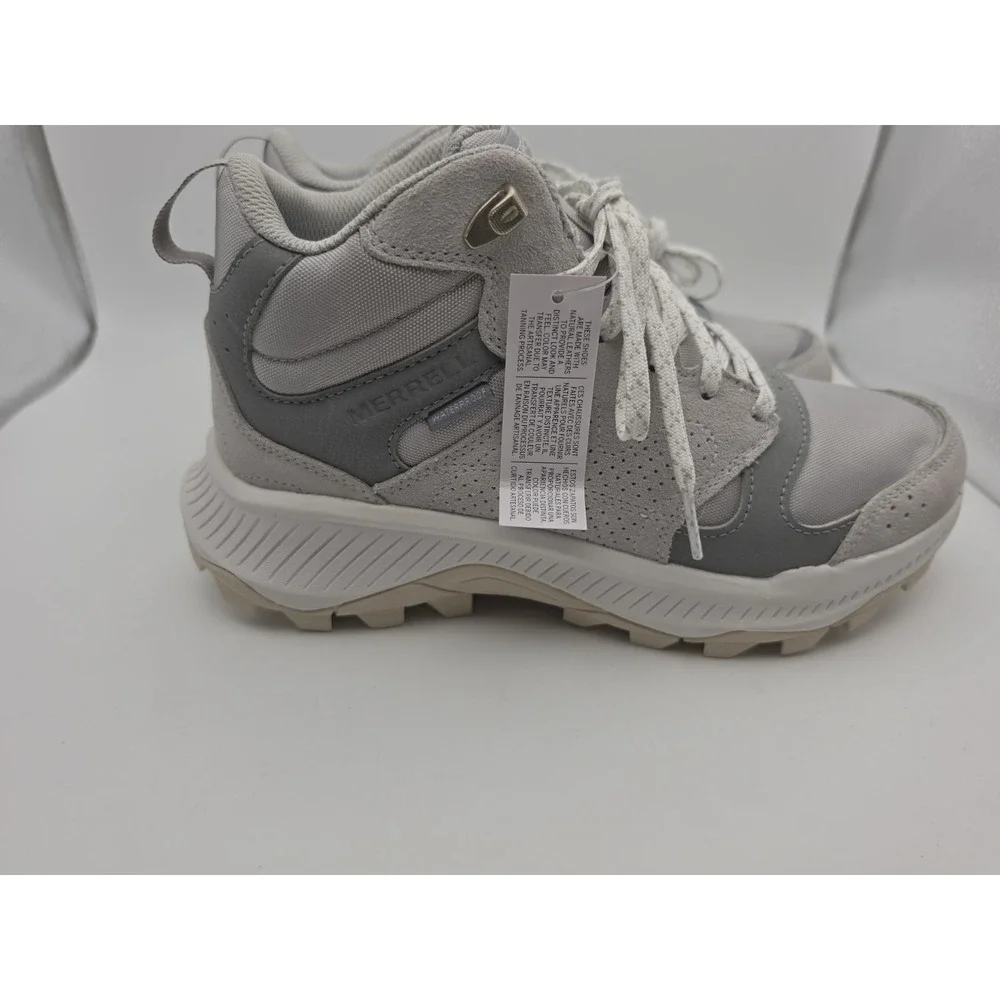 Merrell Tempo Sol Mid Waterproof Hiking Boots Women's  Size 8.5